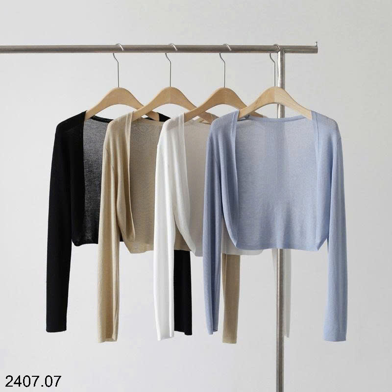 26HA2407.07 - SET 2 ÁO CADIGAN DÁNG LỬNG