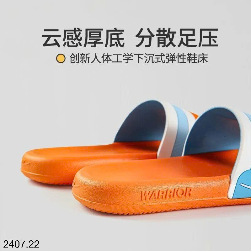 26HA2407.22 - DÉP LÊ WARRIOR NAM NỮ CHỐNG TRƠN TRƯỢT