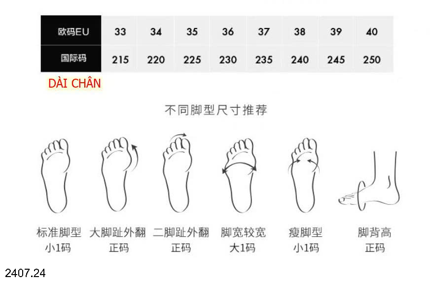 26HA2407.24 - GIÀY BỆT NƠ QUẢNG CHÂU CHO NỮ