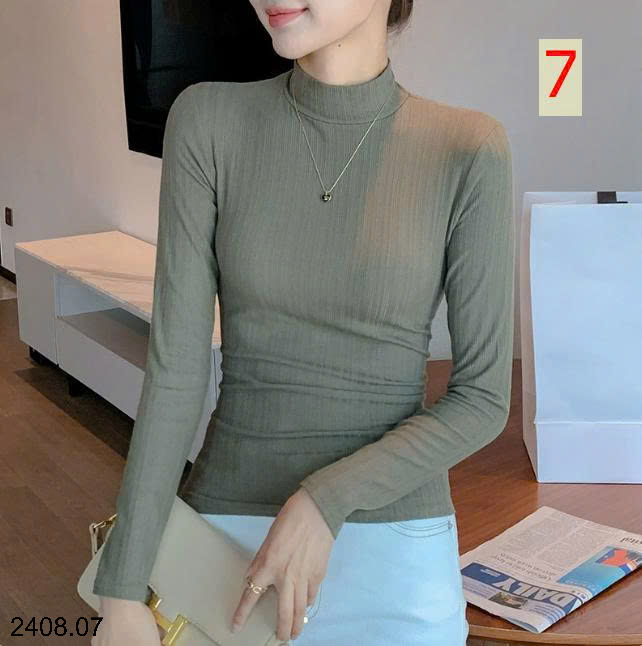 26HA2408.07 - ÁO GIỮ NHIỆT CỔ 3P CHO NỮ