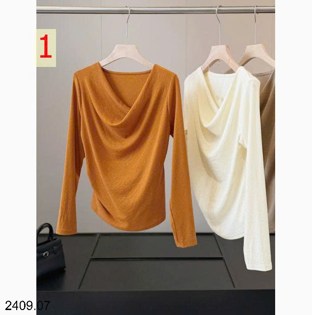 26HA2409.07 - ÁO THU ĐÔNG CỔ ĐỔ ANNA