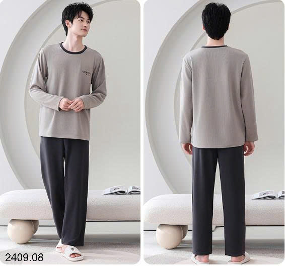 26HA2409.08 - BỘ NỈ MẶC NHÀ NAM