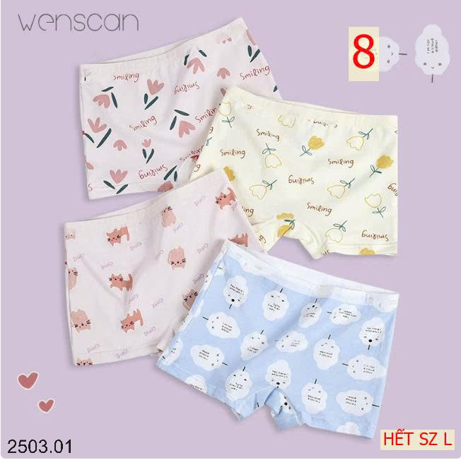 26HA2503.01 - SET 4 CHÍP ĐÙI BÉ GÁI