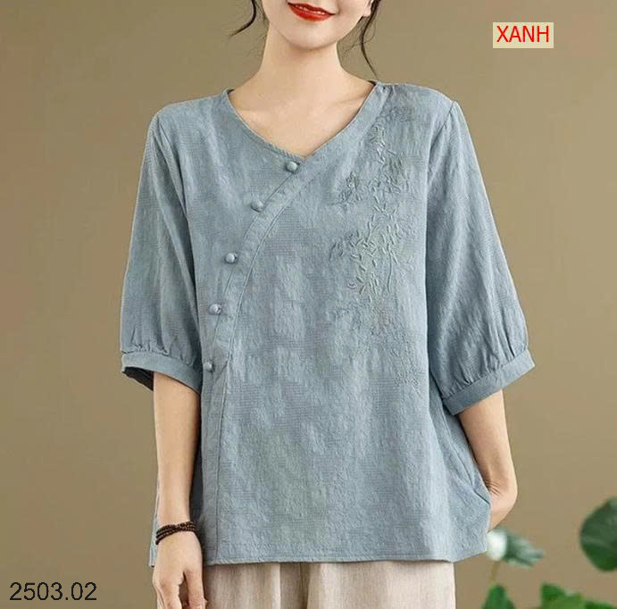 26HA2503.02 - ÁO LANH TAY LỬNG CHO NỮ