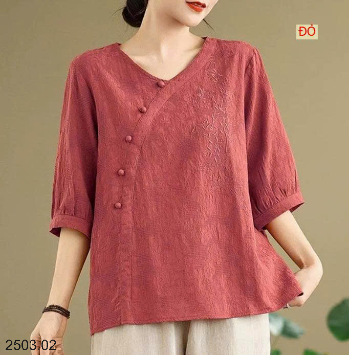 26HA2503.02 - ÁO LANH TAY LỬNG CHO NỮ