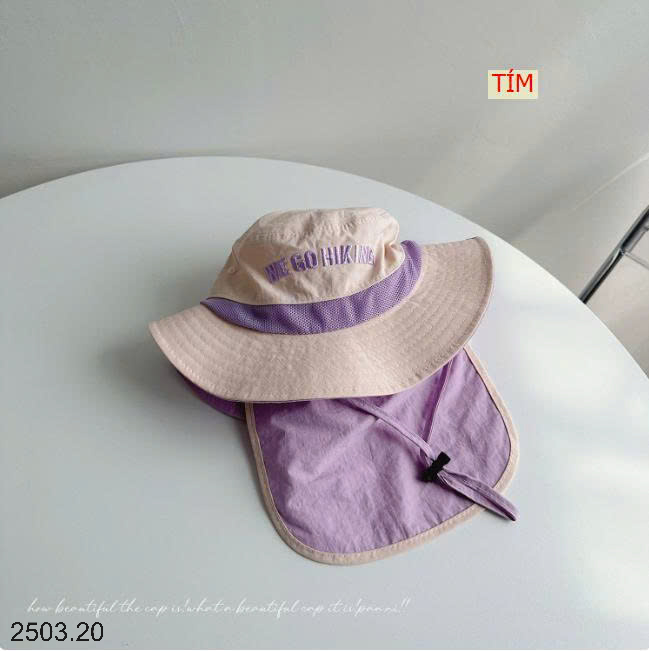 26HA2503.20 - MŨ CHỐNG NẮNG CHO BÉ
