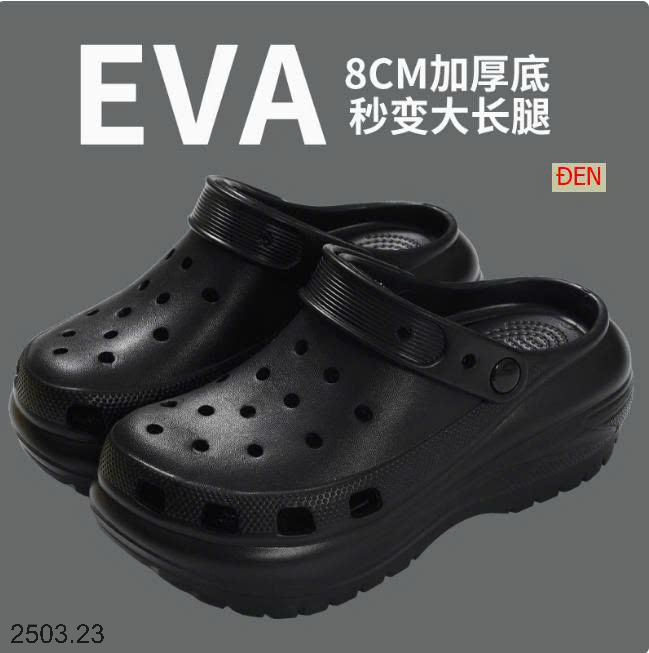 26HA2503.23 - SỤC LỖ EVA NỮ TĂNG CHIỀU CAO