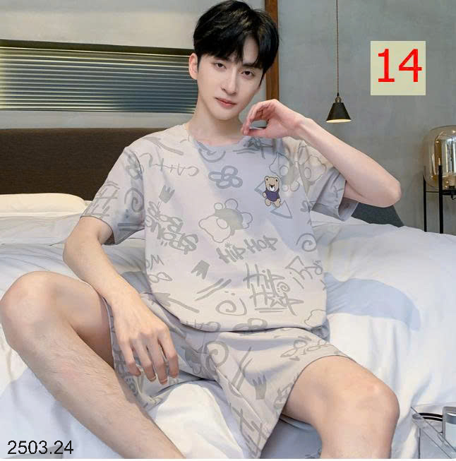 26HA2503.24 - BỘ COTTON MẶC NHÀ NAM