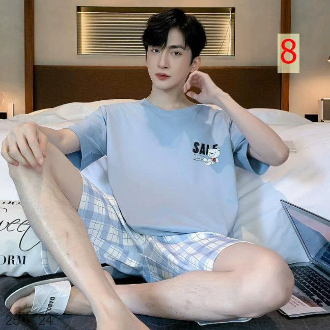 26HA2503.24 - BỘ COTTON MẶC NHÀ NAM