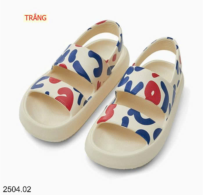 26HA2504.02 - SANDAL HỌA TIẾT UTUNE