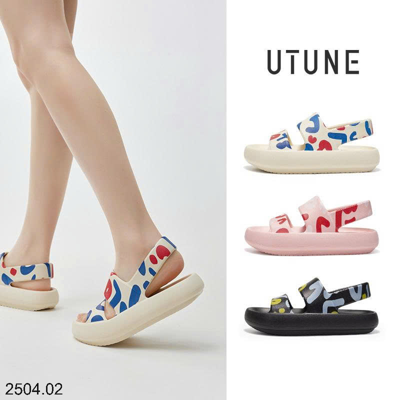 26HA2504.02 - SANDAL HỌA TIẾT UTUNE