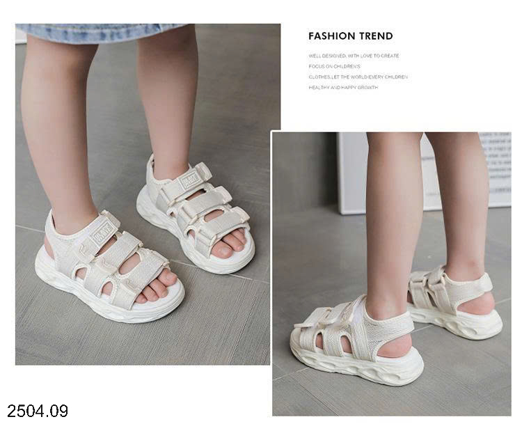 26HA2504.09 - SANDAL BÉ GÁI