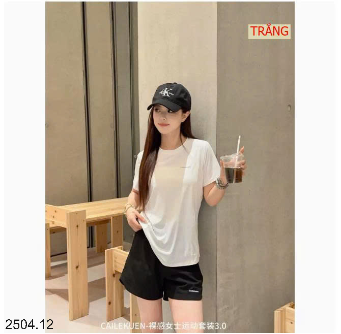 26HA2504.12 - BỘ THỂ THAO LỤA BĂNG CAILEKUEN