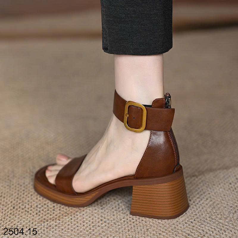 26HA2504.15 - SANDAL QUAI NGANG NỮ