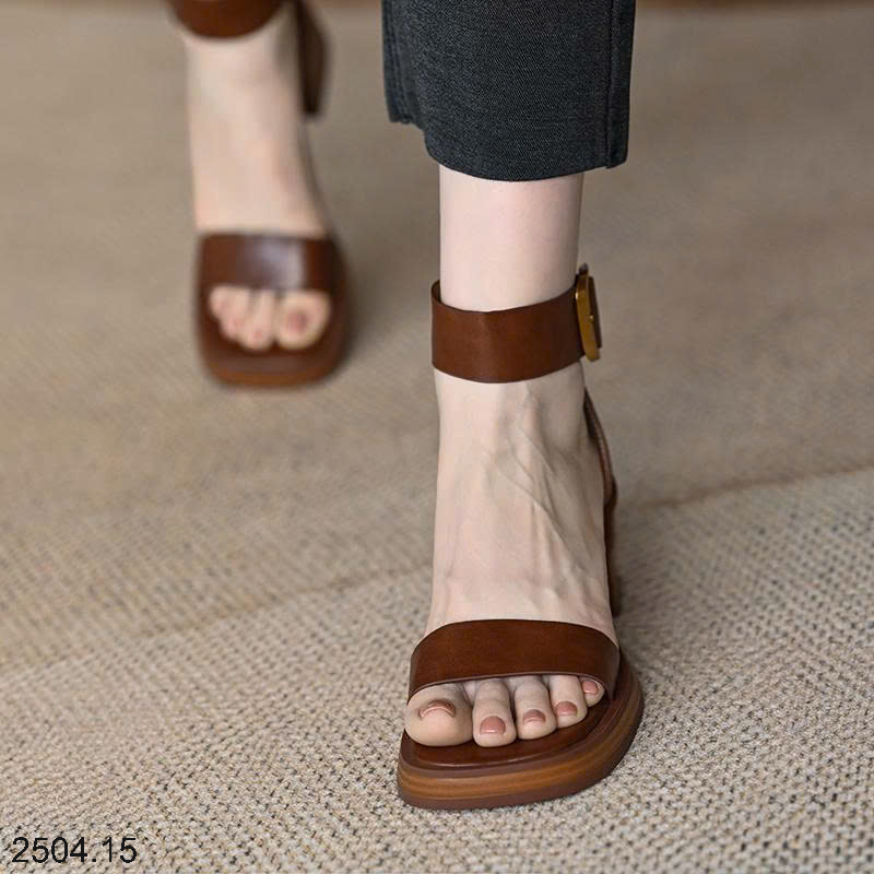 26HA2504.15 - SANDAL QUAI NGANG NỮ