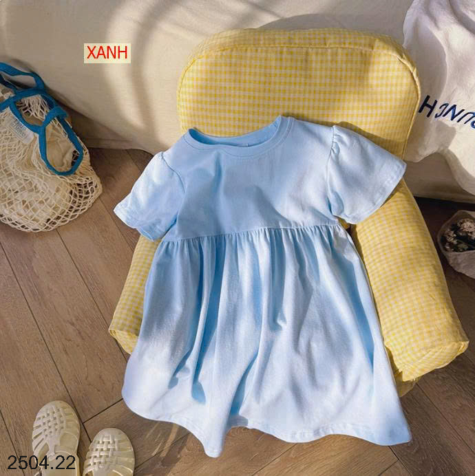 26HA2504.22 - VÁY COTTON MỀM MÁT BÉ GÁI