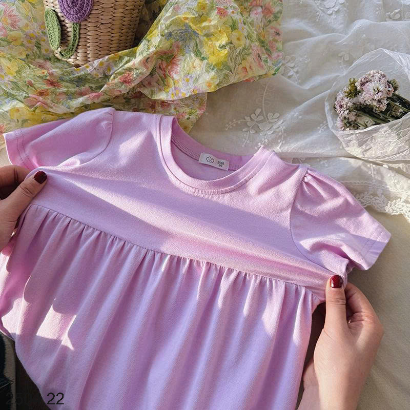 26HA2504.22 - VÁY COTTON MỀM MÁT BÉ GÁI