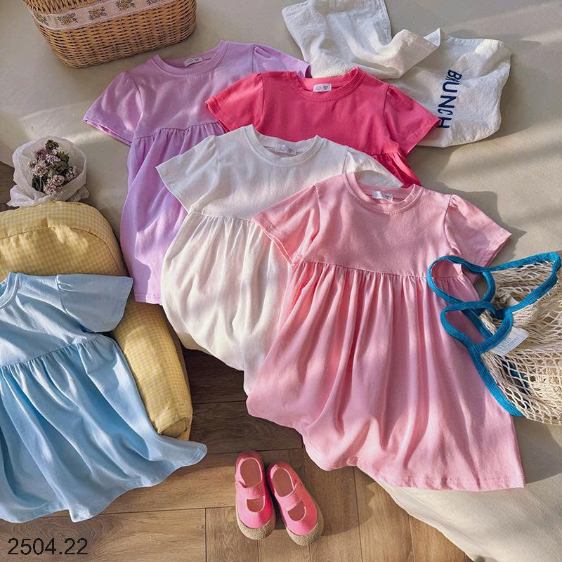 26HA2504.22 - VÁY COTTON MỀM MÁT BÉ GÁI