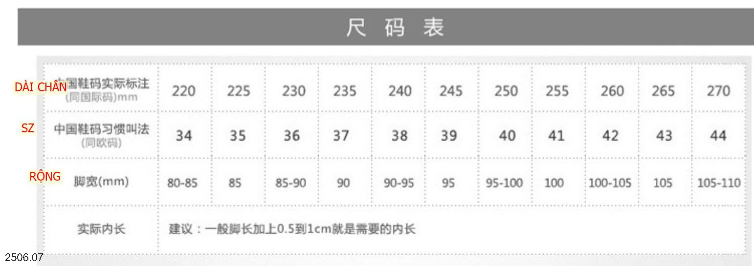 26HA2506.07 - GIÀY THOÁNG KHÍ MÙA HÈ CHO NỮ