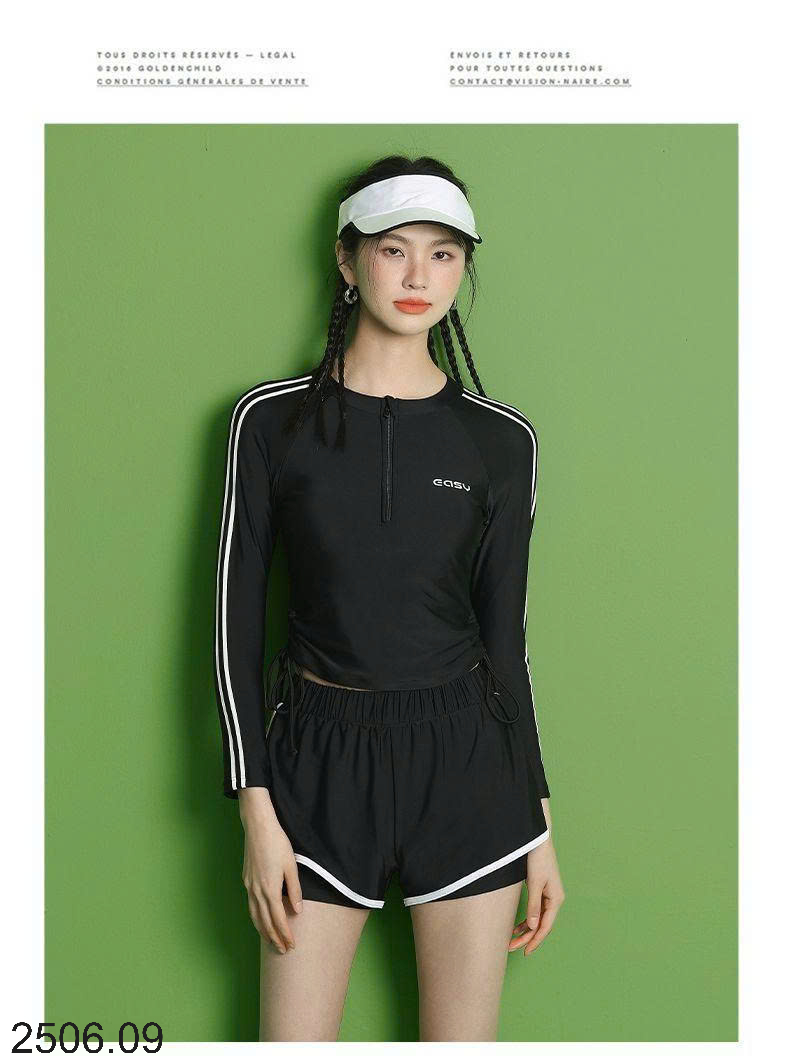 26HA2506.09 - BỘ BƠI DÀI TAY CHO NỮ
