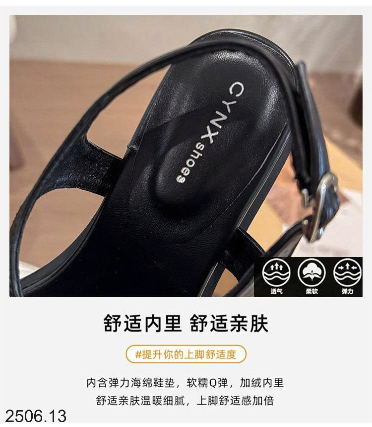 26HA2506.13 - SANDAL XỎ NGÓN CHO NỮ