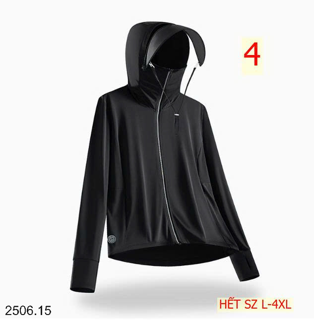 26HA2506.15 - ÁO CHỐNG NẮNG LỤA BĂNG QUẢNG CHÂU NAM NỮ