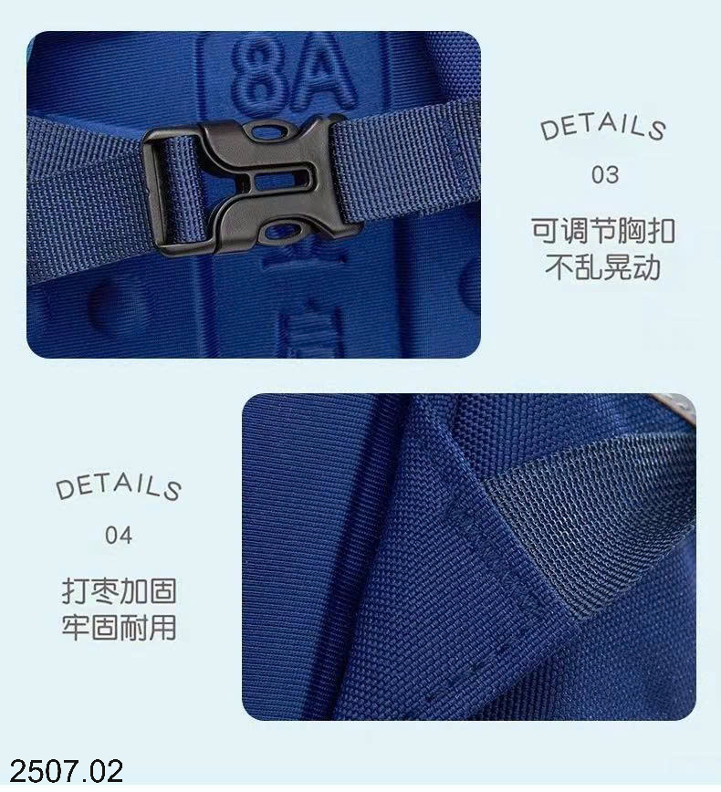 26HA2507.02 - BA LÔ ĐI HỌC CHO BÉ