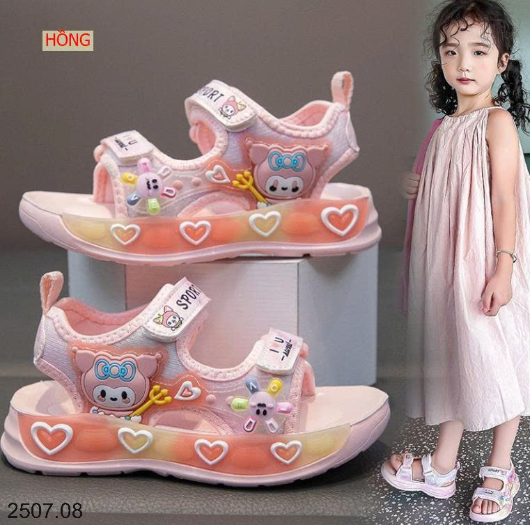26HA2507.08 - SANDAL FASHION BÉ GÁI