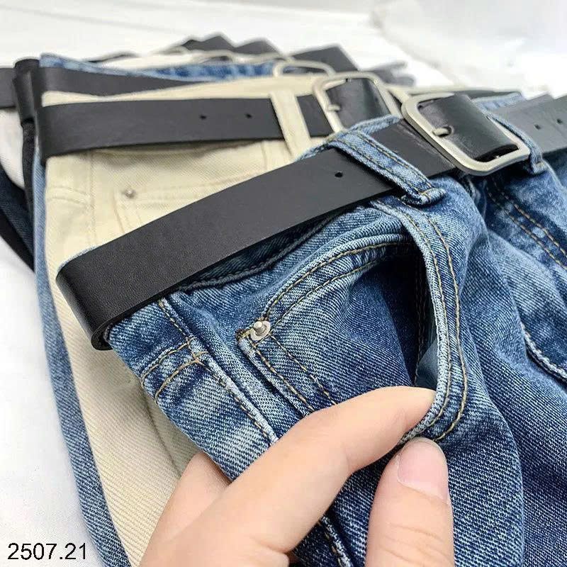 26HA2507.21 - QUẦN JEAN ỐNG BÓ NỮ