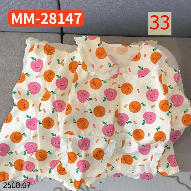 26HA2508.07 - BỘ NỮ MẶC NHÀ CỔ BÈO CHO NỮ