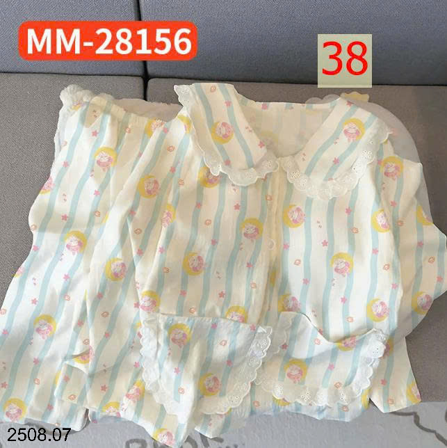 26HA2508.07 - BỘ NỮ MẶC NHÀ CỔ BÈO CHO NỮ