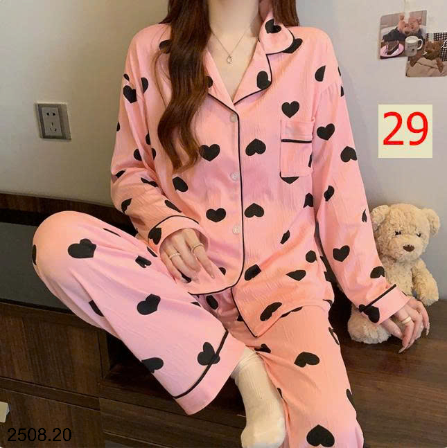 26HA2508.20 - BỘ NỮ PIZAMA MẶC NHÀ