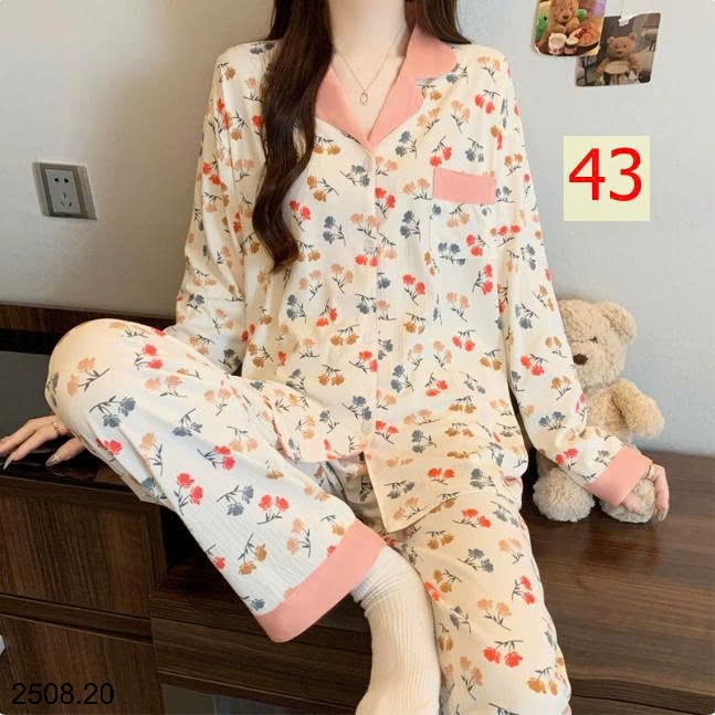 26HA2508.20 - BỘ NỮ PIZAMA MẶC NHÀ