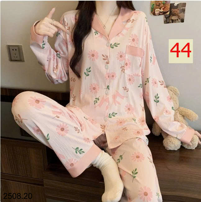 26HA2508.20 - BỘ NỮ PIZAMA MẶC NHÀ