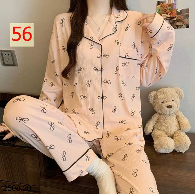 26HA2508.20 - BỘ NỮ PIZAMA MẶC NHÀ