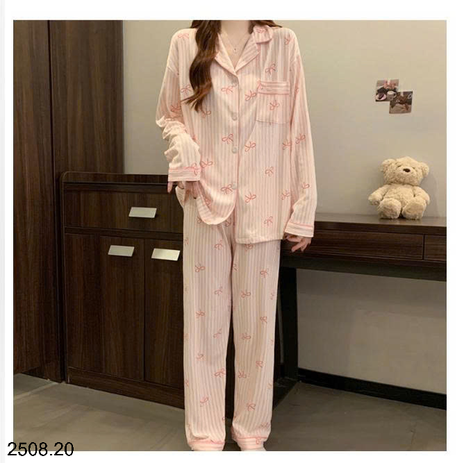 26HA2508.20 - BỘ NỮ PIZAMA MẶC NHÀ