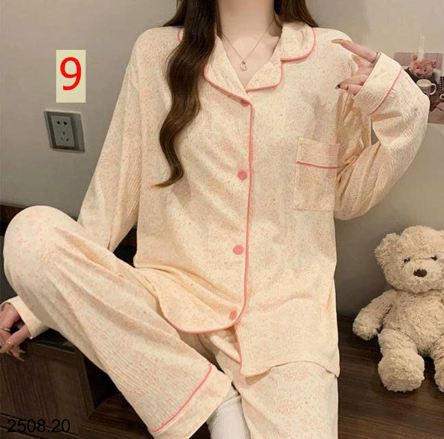26HA2508.20 - BỘ NỮ PIZAMA MẶC NHÀ