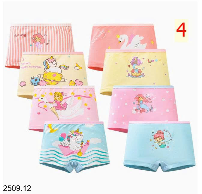 26HA2509.12 - SET 8 QUẦN CHÍP BÉ GÁI
