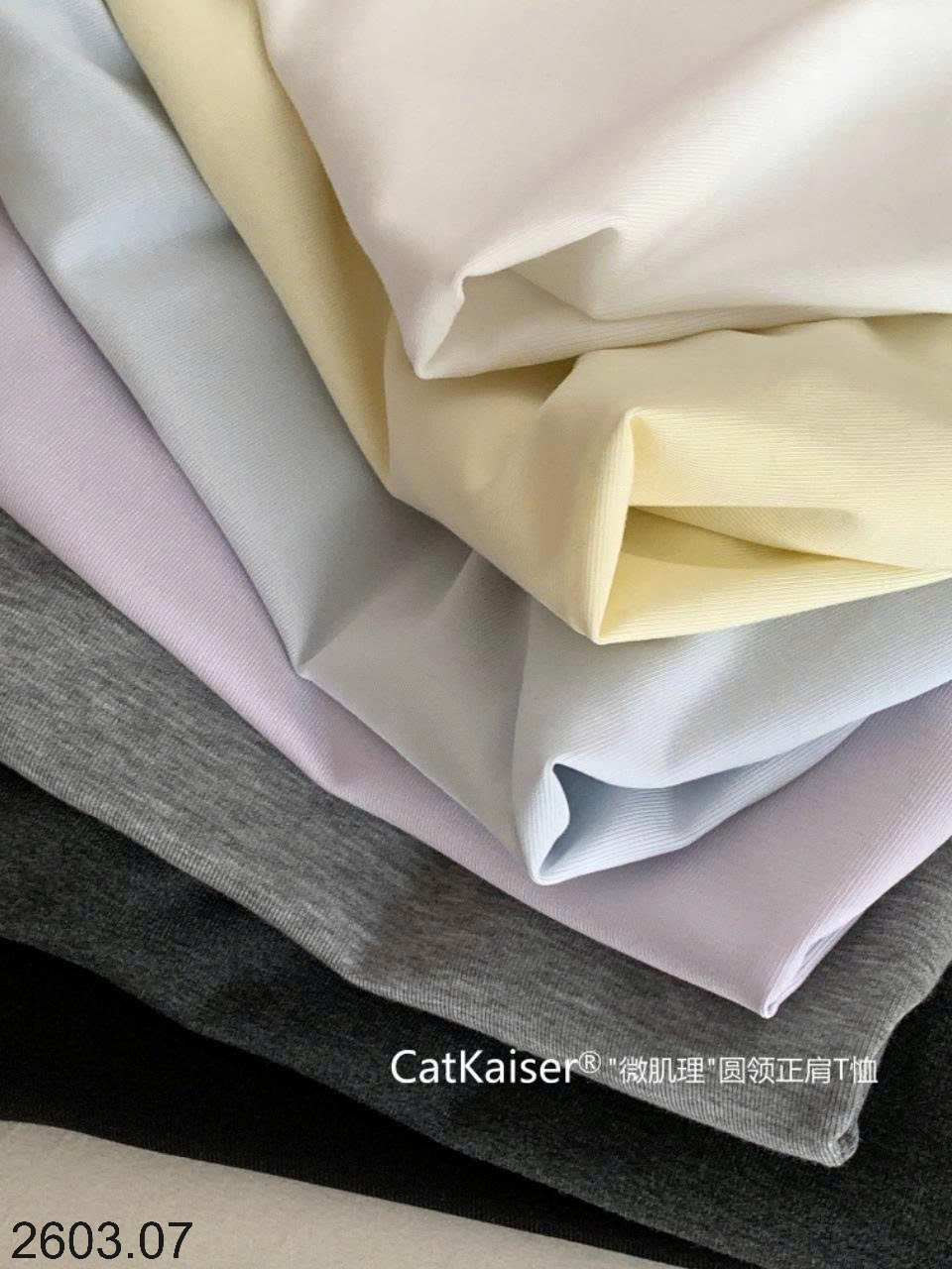 26HA2603.07 - ÁO THUN CỔ TRÒN CATKAISER
