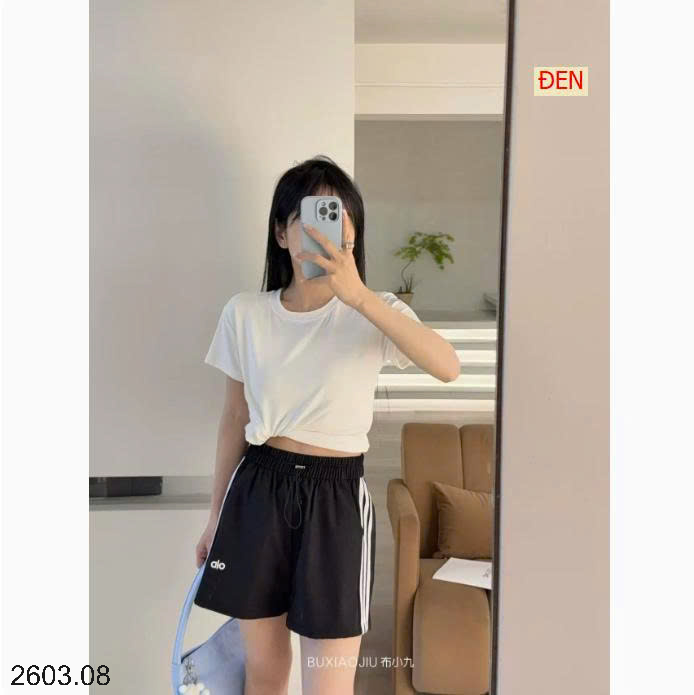 26HA2603.08 - QUẦN SHORT THỂ THAO BU XIAOJIU CHO NỮ