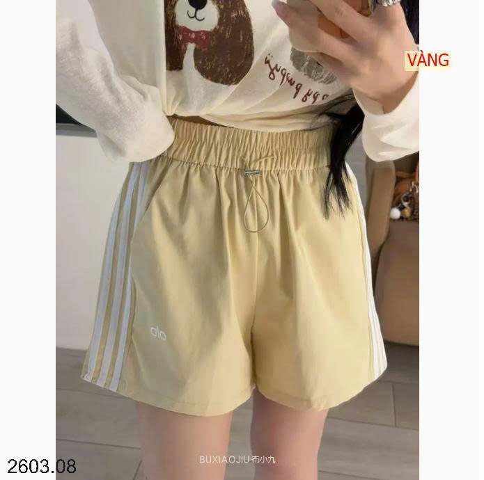 26HA2603.08 - QUẦN SHORT THỂ THAO BU XIAOJIU CHO NỮ