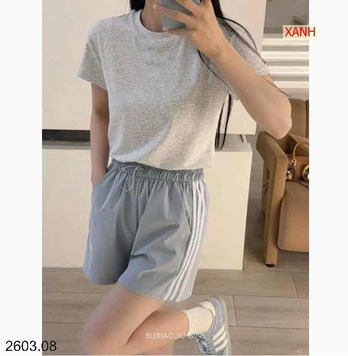 26HA2603.08 - QUẦN SHORT THỂ THAO BU XIAOJIU CHO NỮ