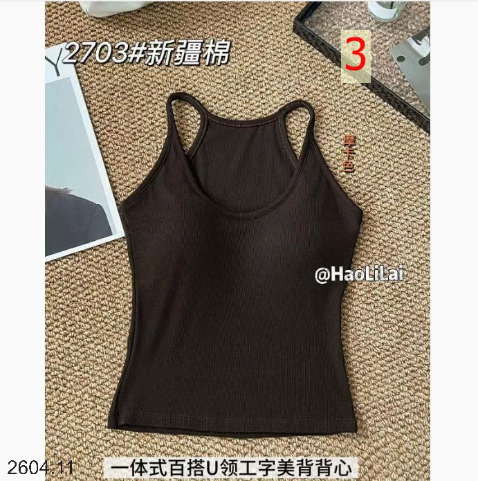 26HA2604.11 - SET 2 ÁO 2 DÂY KÈM BRA CHO NỮ