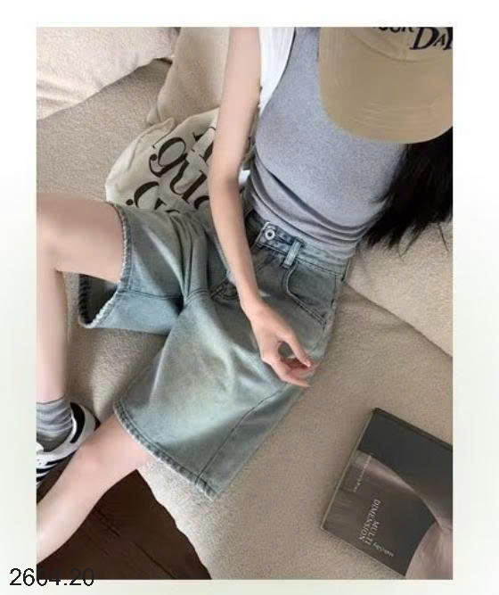 26HA2604.20 - QUẦN SHORT JEAN NỮ