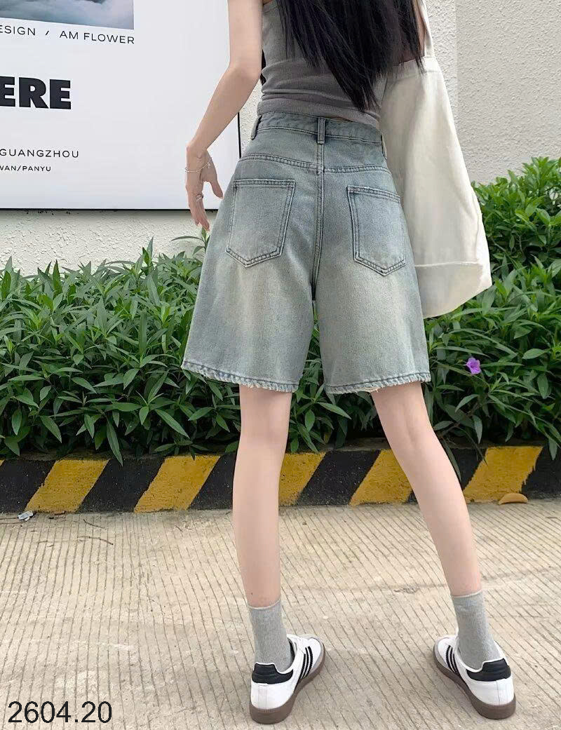 26HA2604.20 - QUẦN SHORT JEAN NỮ