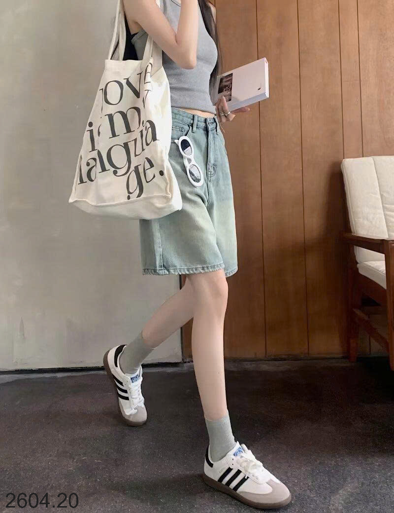 26HA2604.20 - QUẦN SHORT JEAN NỮ