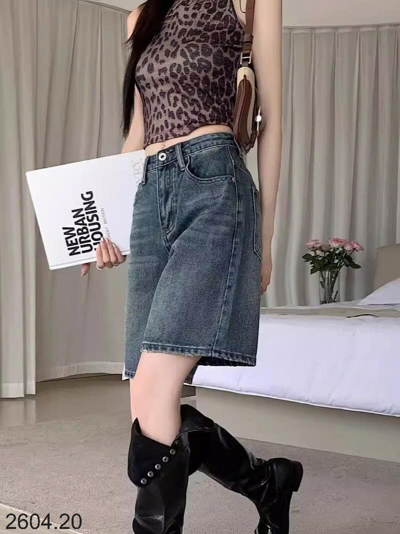 26HA2604.20 - QUẦN SHORT JEAN NỮ