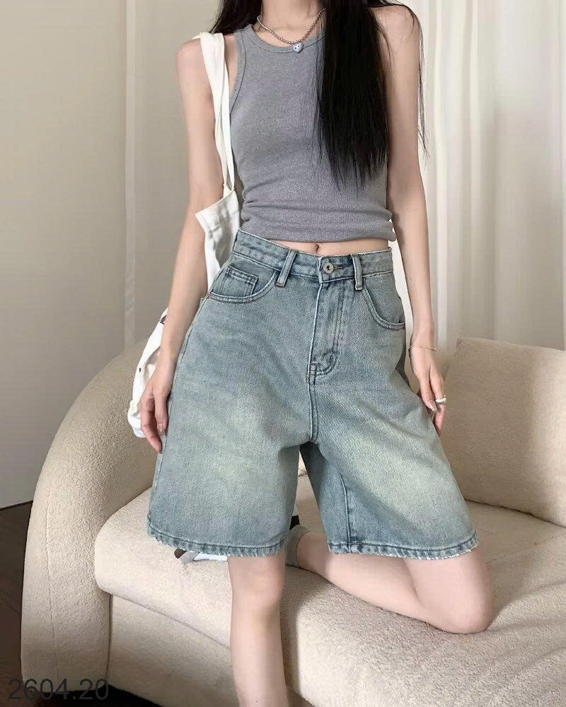 26HA2604.20 - QUẦN SHORT JEAN NỮ