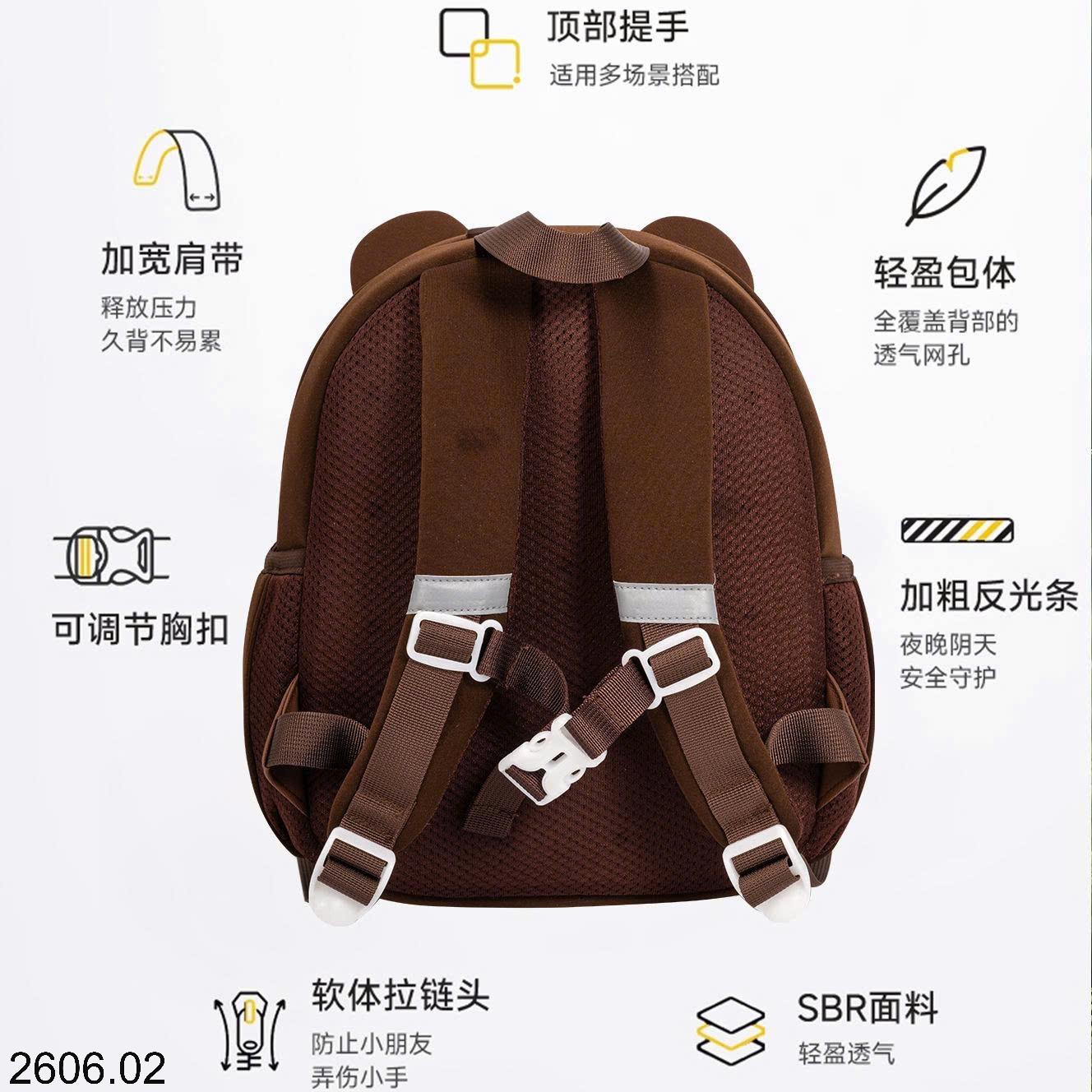 26HA2606.02 - BA LÔ BABY HÌNH GẤU DỄ THƯƠNG