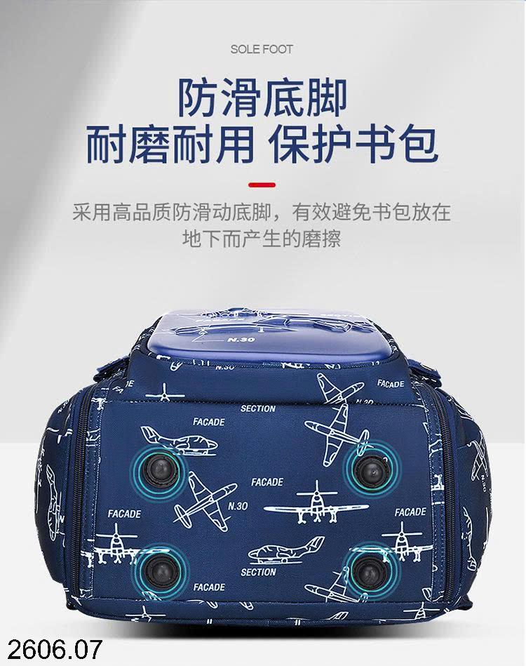 26HA2606.07 - BA LÔ CHỐNG GÙ 3D CHO BÉ